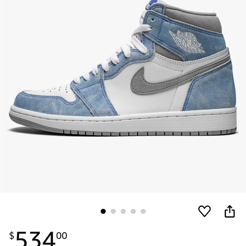 Air Jordan High-Top Sneakers - Picture 1 of 8